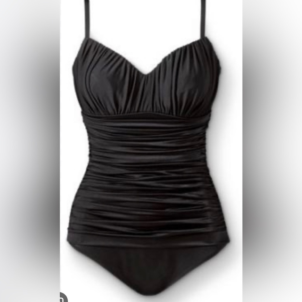 Miracle Suit Rialto Ruched  (Size 14)